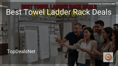 6 Best Towel Ladder Rack Deals in 2026 image