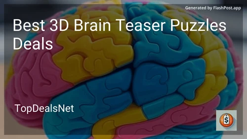 9 Best 3D Brain Teaser Puzzles Deals in 2025 image