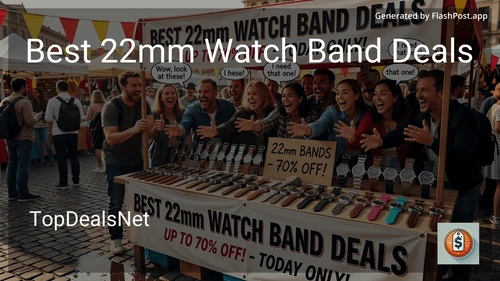 5 Best 22mm Watch Band Deals in 2026 image