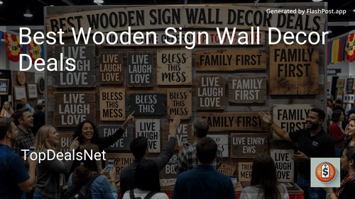 9 Best Wooden Sign Wall Decor Deals in 2026 image