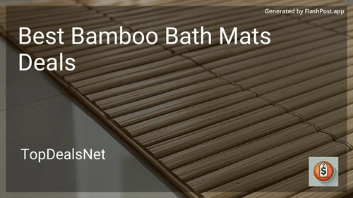 6 Best Bamboo Bath Mats Deals in 2025 image