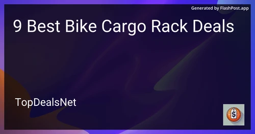 9 Best Bike Cargo Rack Deals in 2025 image