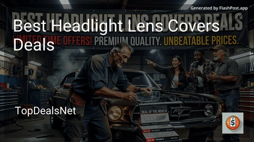 6 Best Headlight Lens Covers Deals in 2026 image