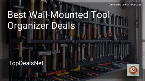 8 Best Wall-Mounted Tool Organizer Deals in 2025 image