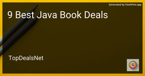 9 Best Java Book Deals in 2025 image