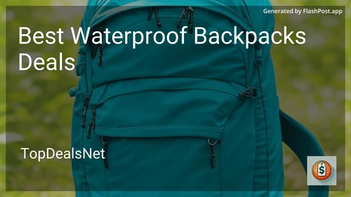 8 Best Waterproof Backpacks Deals in 2025 image