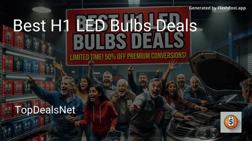 6 Best H1 LED Bulbs Deals in 2026 image