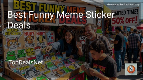 10 Best Funny Meme Sticker Deals in 2026 image