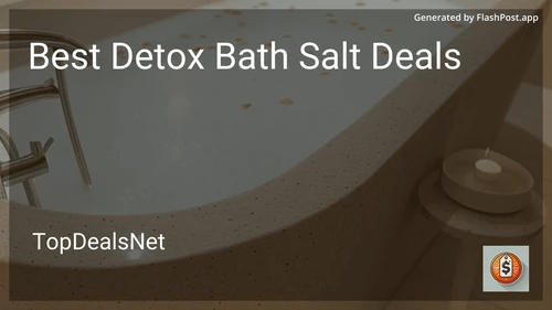 6 Best Detox Bath Salt Deals in 2025 image