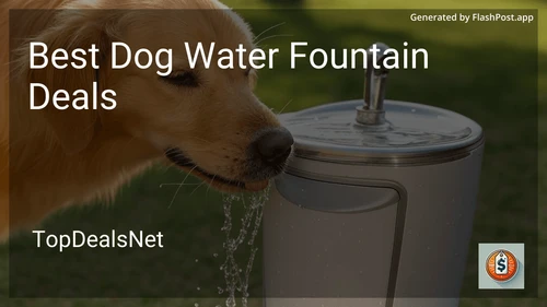 10 Best Dog Water Fountain Deals in 2025 preview