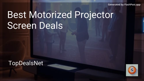 10 Best Motorized Projector Screen Deals in 2025 image