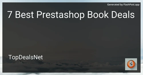 0 Best PrestaShop Book Deals in 2025 image