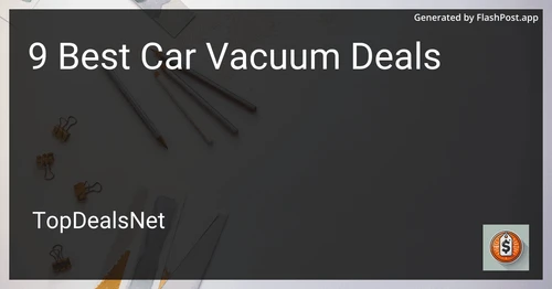 9 Best Car Vacuum Deals in 2025 image