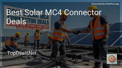 6 Best Solar MC4 Connector Deals in 2026 image