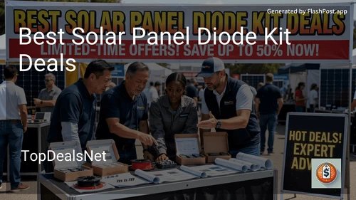 8 Best Solar Panel Diode Kit Deals in 2026 image
