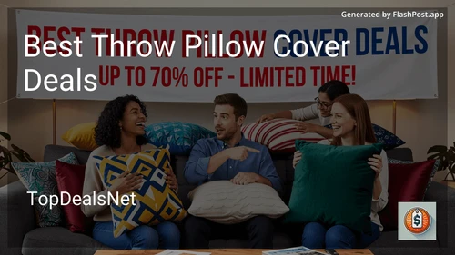 6 Best Throw Pillow Cover Deals in 2026 image