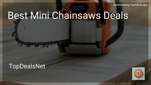 10 Best Mini Chainsaws Deals in 2025 image