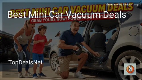 8 Best Mini Car Vacuum Deals in 2026 image