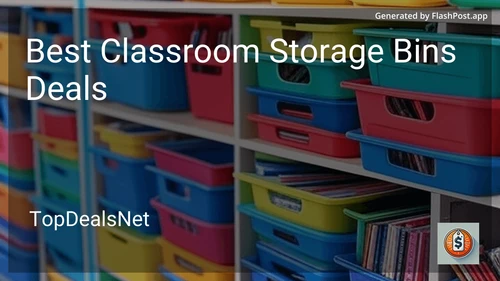 10 Best Classroom Storage Bins Deals in 2026 image