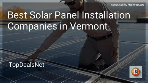 6 Best Solar Panel Installation Companies in Vermont in 2025 preview