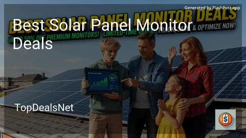 9 Best Solar Panel Monitor Deals in 2026 image