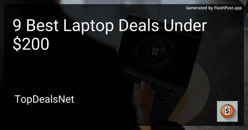 9 Best Laptop Deals Under $200 in 2025 image