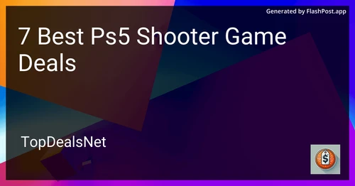 7 Best PS5 Shooter Game Deals in 2025 preview