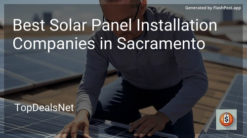 5 Best Solar Panel Installation Companies in Sacramento in 2025 image