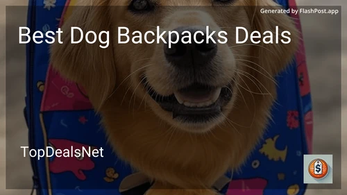 9 Best Dog Backpacks Deals in 2025 image