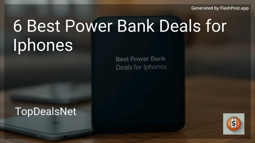 6 Best Power Bank Deals for Iphones in 2025 image