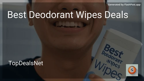 7 Best Deodorant Wipes Deals in 2026 image