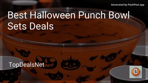 10 Best Halloween Punch Bowl Sets Deals in 2025 preview
