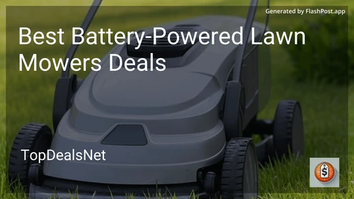 10 Best Battery-Powered Lawn Mowers Deals in 2025 image