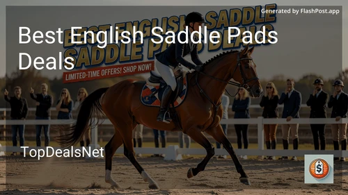 8 Best English Saddle Pads Deals in 2026 image