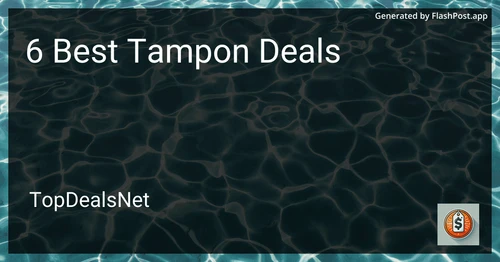 6 Best Tampon Deals in 2025 preview