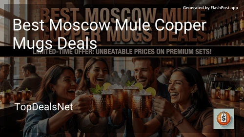 8 Best Moscow Mule Copper Mugs Deals in 2026 image