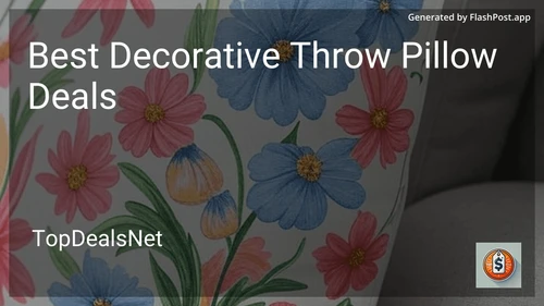8 Best Decorative Throw Pillow Deals in 2025 image