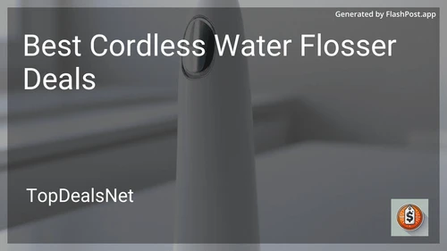 8 Best Cordless Water Flosser Deals in 2026 image