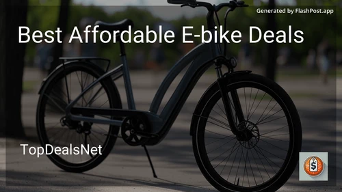 8 Best Affordable E-bike Deals in 2025 image