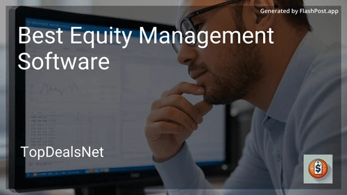 4 Best Equity Management Software in 2025 image
