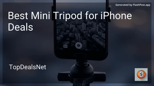 9 Best Mini Tripod for iPhone Deals in 2026 image