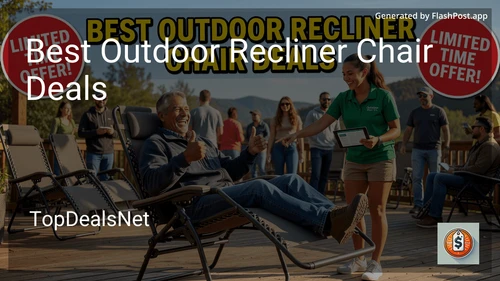 9 Best Outdoor Recliner Chair Deals in 2026 image