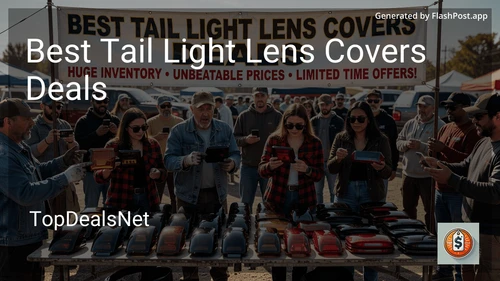 9 Best Tail Light Lens Covers Deals in 2026 image