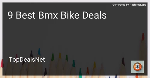 9 Best Bmx Bike Deals in 2025 image