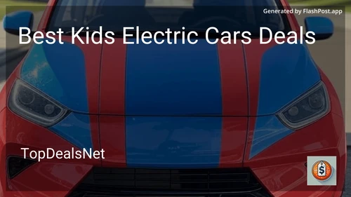 9 Best Kids Electric Cars Deals in 2025 image