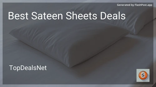 7 Best Sateen Sheets Deals in 2025 image