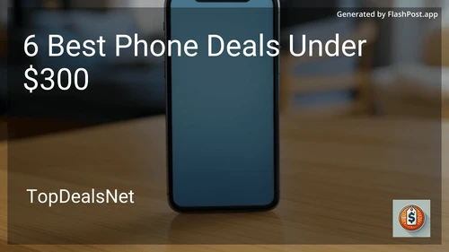 6 Best Phone Deals Under $300 in 2025 preview