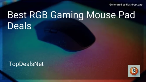 7 Best RGB Gaming Mouse Pad Deals in 2026 image