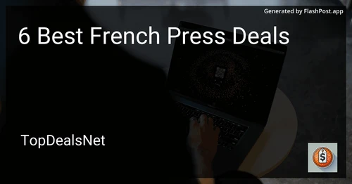 6 Best French Press Deals in 2025 image