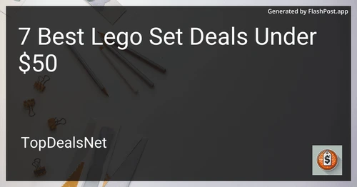 7 Best Lego Set Deals Under $50 in 2025 preview